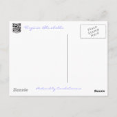 Virginia Bluebells Coordinated Items Briefkaart (Achterkant)