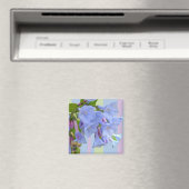 Virginia Bluebells Fleur sauvage Magnet (In Situ (Lave-vaisselle))
