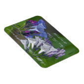 Virginia Bluebells Wildbloemen - Bewaar de datum Magneet (Rechterzijde)