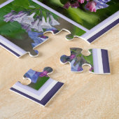 Virginia Bluebells Wildflower Legpuzzel (Zijkant)