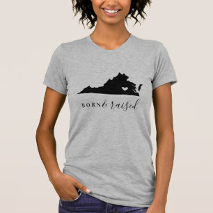 Virginia Born and Raised State Tee T-shirt