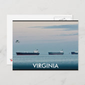 VIRGINIA BRIEFKAART (Voorkant / Achterkant)