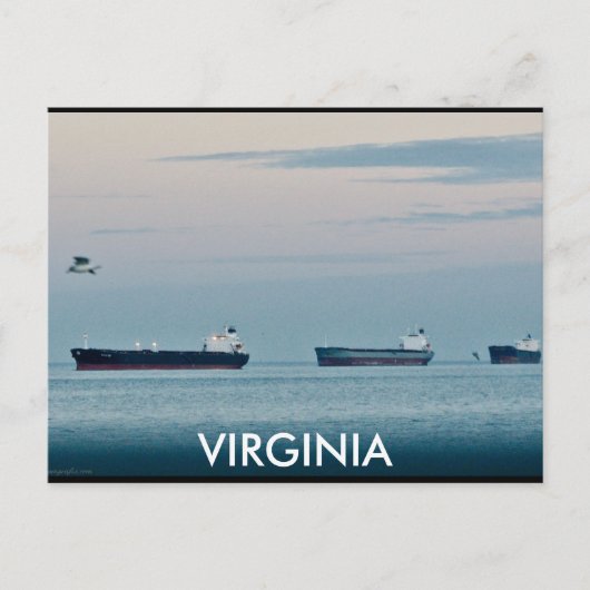 VIRGINIA BRIEFKAART (Voorkant)