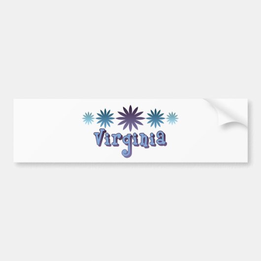 Virginia Bumpersticker (Voorkant)