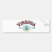 Virginia Bumpersticker (Voorkant)