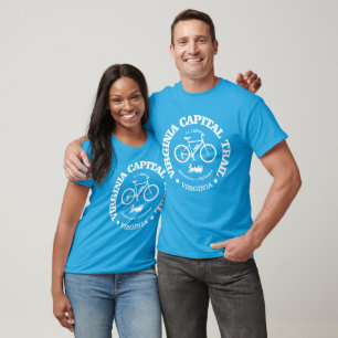 Virginia Capital Trail (fietser) T-shirt