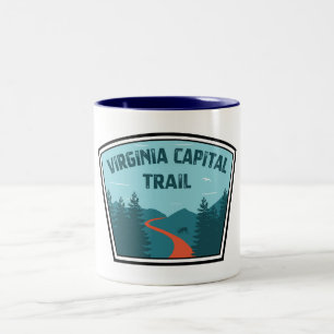 Virginia Capital Trail Tweekleurige Koffiemok