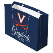 Virginia Cavaliers | Afstuderen Groot Cadeauzakje (Achterkant Gekanteld)
