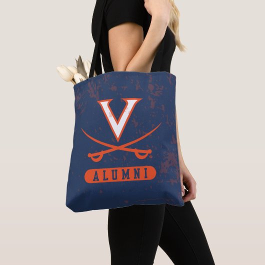 Virginia Cavaliers Alumni Distress Draagtas (Dichtbij)