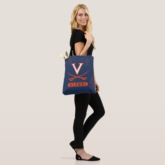 Virginia Cavaliers Alumni Distress Draagtas (Op model)