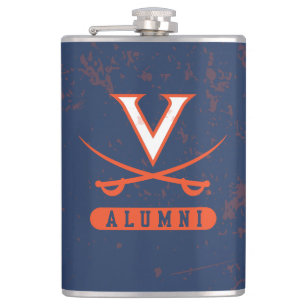 Virginia Cavaliers-alumni in wanhoop Heupfles