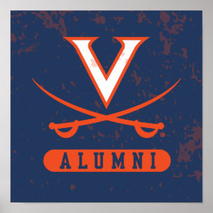 Virginia Cavaliers-alumni in wanhoop Poster