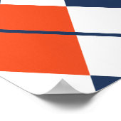 Virginia Cavaliers Argyle Poster (Hoek)