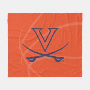Virginia Cavaliers Basketbal Fleece Deken