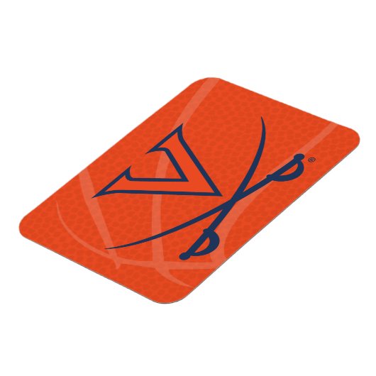 Virginia Cavaliers Basketball Magneet (Linkerzijde)