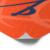 Virginia Cavaliers Basketball Poster (Hoek)