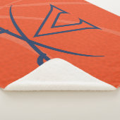 Virginia Cavaliers Basketball Sherpa Deken (3/4)