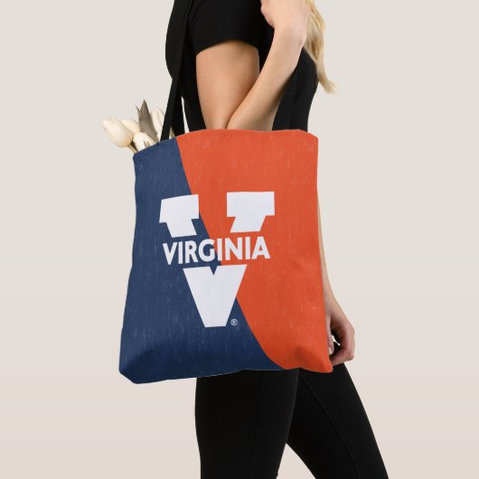 Virginia Cavaliers Color Block Distress Draagtas (Dichtbij)