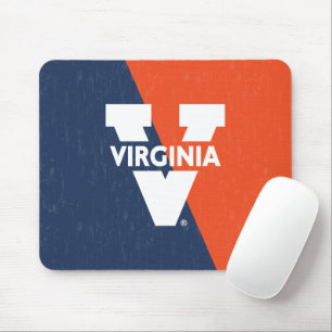 Virginia Cavaliers Color Block Distress Muismat