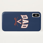 Virginia Cavaliers Dad Case-Mate iPhone Case (Achterkant (horizontaal))