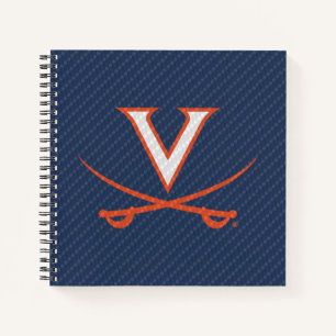 Virginia Cavaliers koolstofvezel Notitieboek