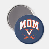 Virginia Cavaliers Mama Magneet (Voorkant / Achterkant)