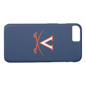 Virginia Cavaliers V Swords | Sinaasappel Case-Mate iPhone Case (Achterkant (Horizontaal))