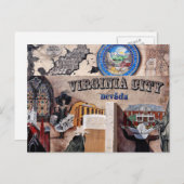 Virginia City, Nevada Briefkaart (Voorkant / Achterkant)