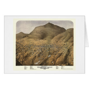 Virginia City, NV Panoramic Map - 1875