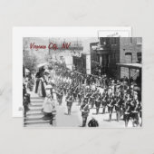 Virginia City Parade  Briefkaart (Voorkant / Achterkant)