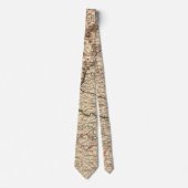  Virginia Civil War Battlefields Map, 1895 Stropdas (Voorkant)