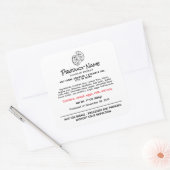 Virginia cottage food label (Envelop)