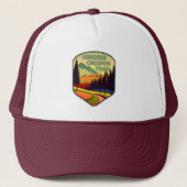 Virginia Creeper Trail Kleuren Trucker Pet (Voorkant)
