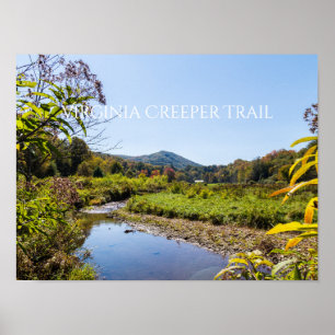 Virginia Creeper Trail Poster