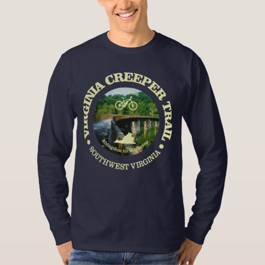 Virginia Creeper Trail T-shirt (Voorkant)
