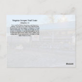 Virginia Creeper Trail Train Briefkaart (Achterkant)