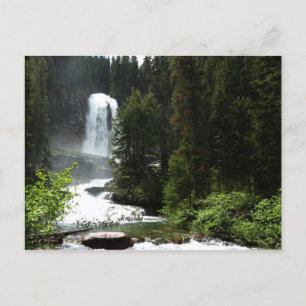 Virginia Falls in Glacier National Park Briefkaart