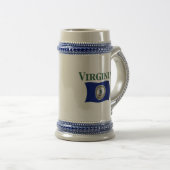Virginia Flag Bierpul (Voorkant rechts)