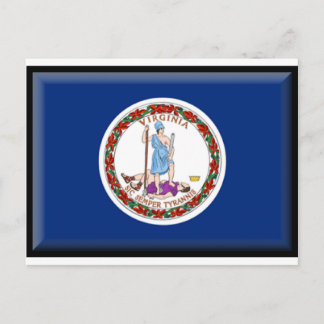 Virginia Flag Briefkaart