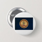 Virginia Flag Buttonnen Ronde Button 5,7 Cm (Voorkant /achterkant)