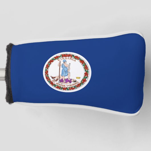 Virginia Flag Golfheadcover (Voorkant)