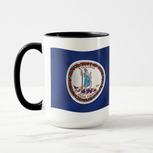 Virginia Flag Mug (Gauche)