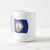 Virginia Flag Mug (Devant gauche)