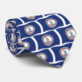 Virginia Flag Stropdas (Opgerold)