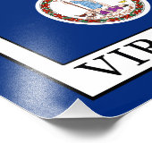 Virginia Foto Afdruk (Hoek)