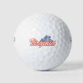 Virginia Golfballen (Voorkant)