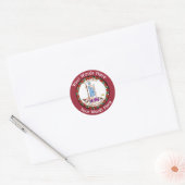 Virginia Great Seal Custom Sticker (Envelop)