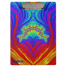 VIRGINIA ~ Helderkleurig, origineel ontwerp met me Klembord