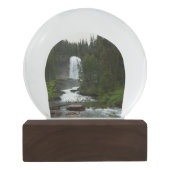 Virginia Herfsten in het Glacier National Park Sneeuwbol (Achterkant)