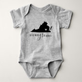 Virginia Home Grown State T-shirt (Voorkant)